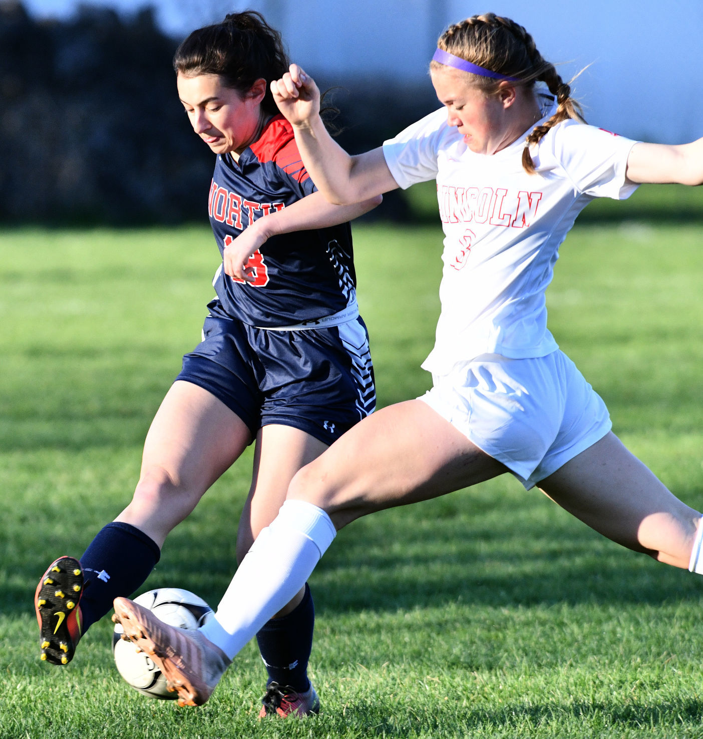 North vs Abraham Lincoln girls soccer